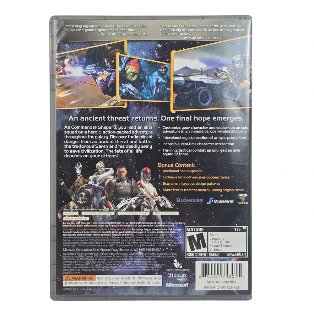 Microsoft mass effect